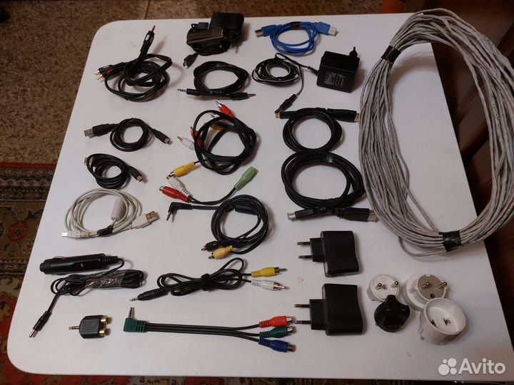 Кабеля USB,AUX,HDmi.Аудио,Видео,Зарядка