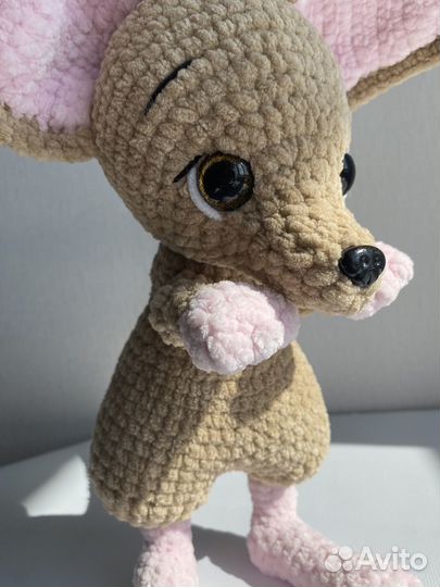 Игрушка ручной работы Тушканчик