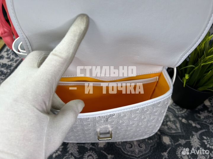 Сумка Goyard белая