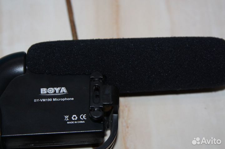 Микрофон boya BY-VM190 для видеокамеры