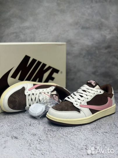 Кроссовки Nike Air Jordan Travis Scott Женские