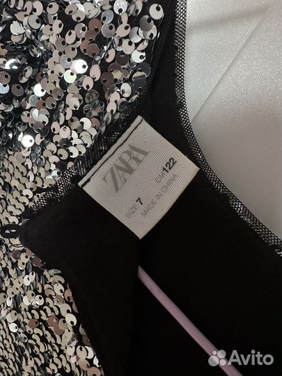 Платье для девочки zara 122
