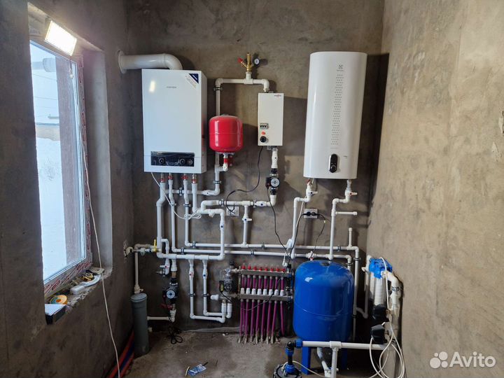 Услуги сантехника монтаж отопления и водоснабжения