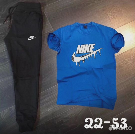 Мужской костюм штаны и футболка nike