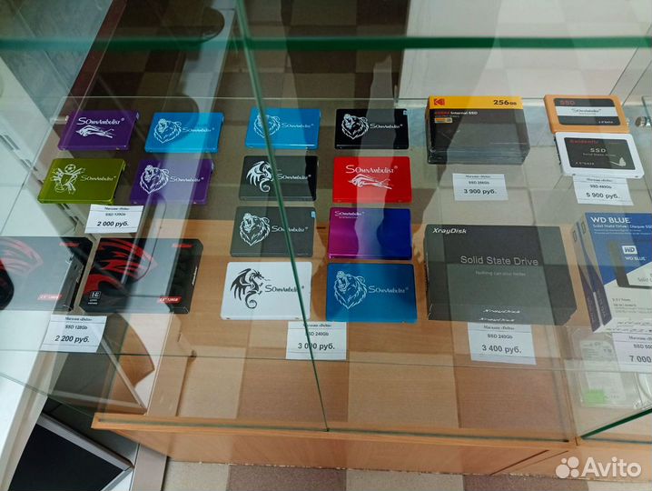 Новые SSD диски в ассортименте 120Gb, 240Gb, 480Gb