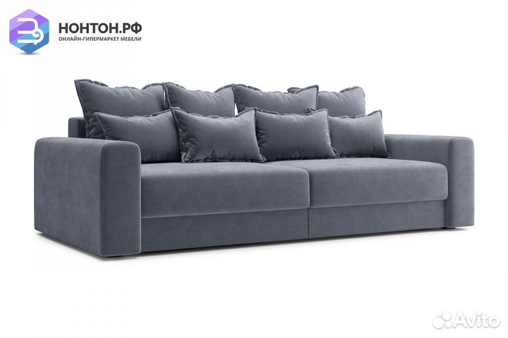 Диван тик-так Омега темно-серый