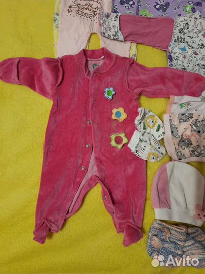 Вещи для девочки пакетом