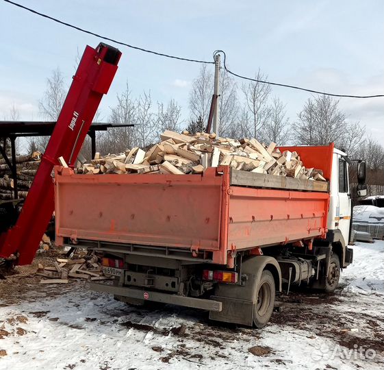 Дрова березовые колотые