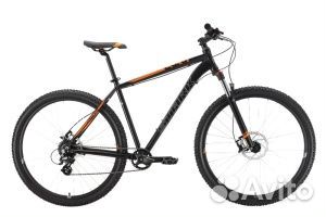 Велосипед Stark22 Hunter 29.3HD чёрный/оранжевый