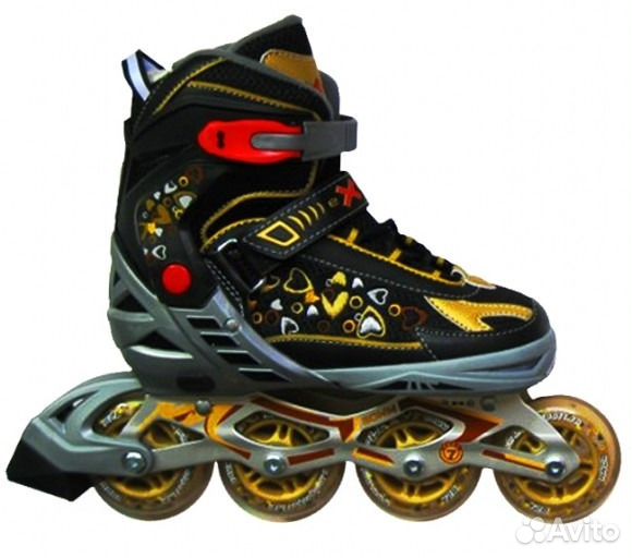 Роликовые коньки раздвижные новые