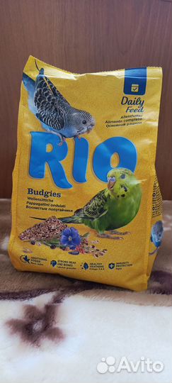 Корм для волнистых попугаев