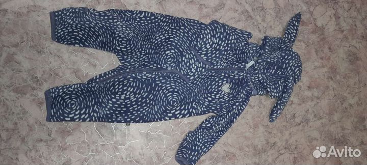 Поддева для девочки 74 размер, флис, crockid