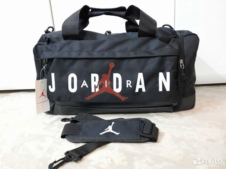 Спортивная сумка Air Jordan черная Новая