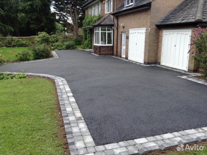 Асфальтирование, благоустройство, брусчатка