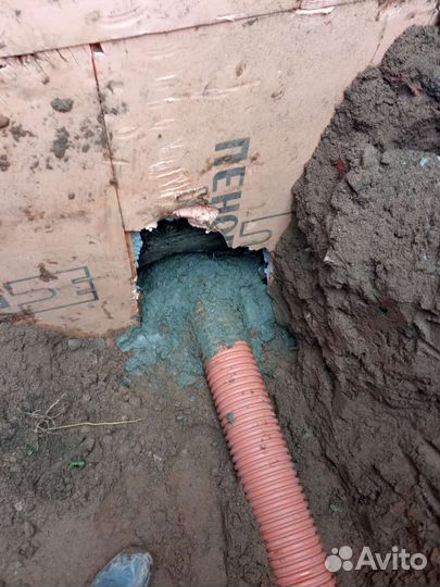 Монтаж и ремонт наружней канализации
