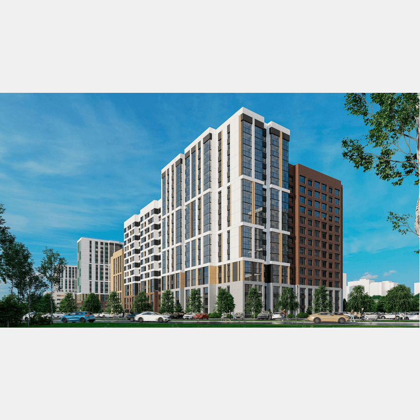3-к. квартира, 81,5 м², 12/17 эт.