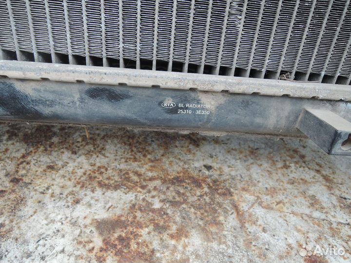 Радиатор основной Kia Sorento 2002-2009 2.5 Diesel