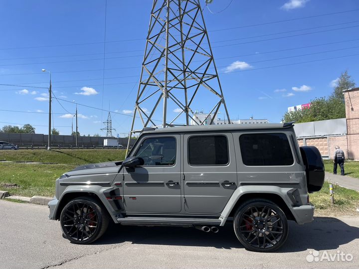 Тюнинг пластик обвес Brabus G63 - Нардо грей Элит