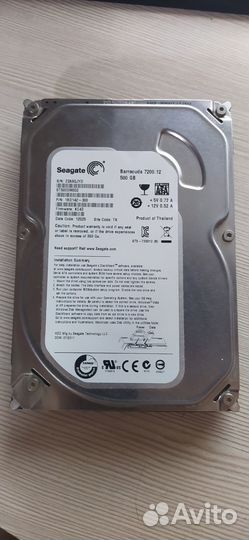 Seagate 1BD142-303 500Gb