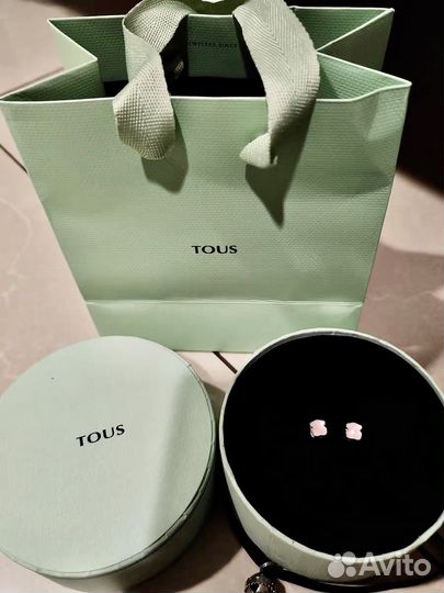 Tous серьги мишка