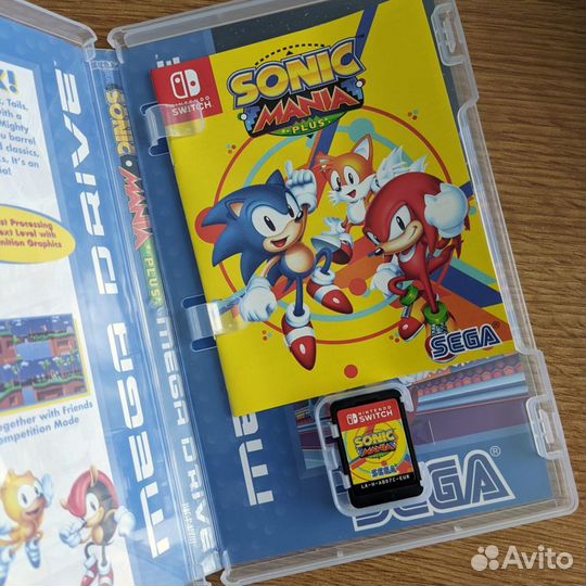 Sonic Mania Plus для Nintendo Switch