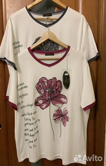 Футболка женская новая 52/54