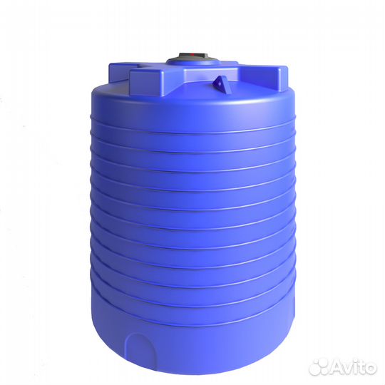 Вертикальная пластиковая емкость для воды 5000 л