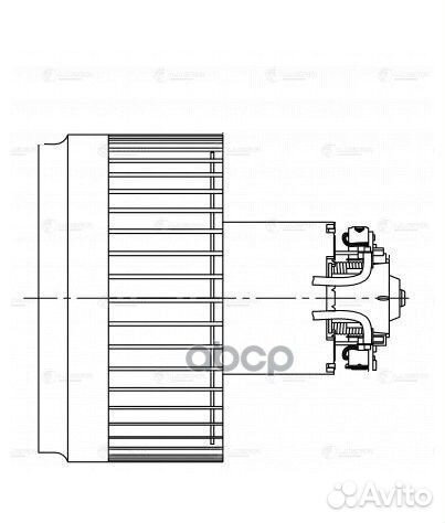 Мотор Отопителя Volvo S60/S80/Xc70/Xc90 LFH1093