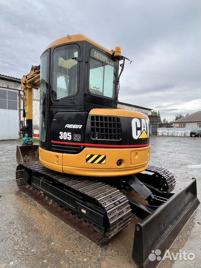 Мини-экскаватор CAT 305 SR, 2016