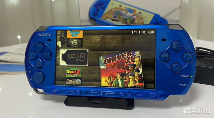 Sony PSP 3008 комплект + 130 игр