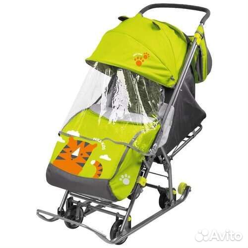 Санки коляска ника детям 7