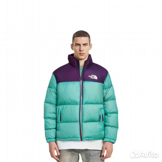 THE north face 1996 Collection Down Jacket Men Purple (42 (XS)