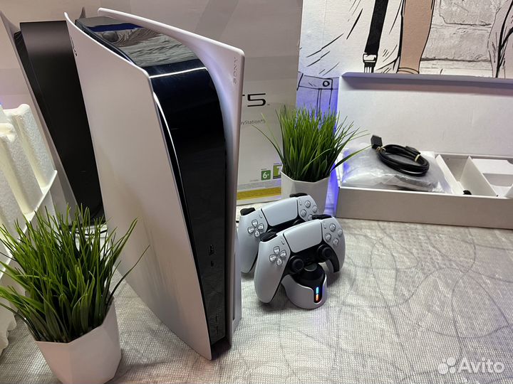 Sony PlayStation 5 с дисководом + 650 игрушек