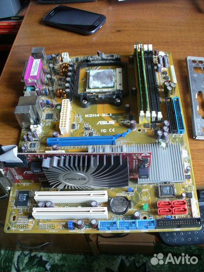 Комплект asus V2N4-SLI