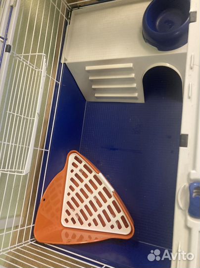 Большая клетка для кролика ferplast с аксессуарами