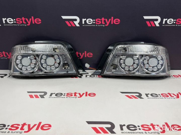 Стопы Toyota Chaser 100 LED Белые S2260