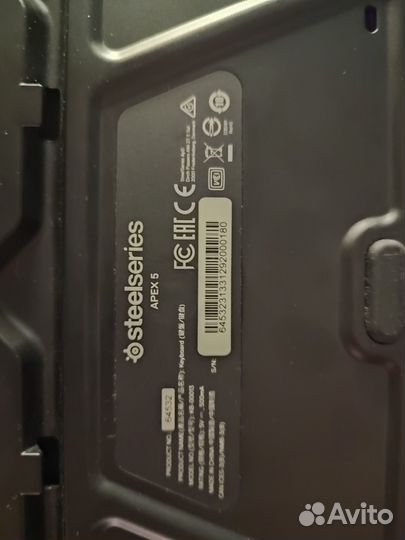 Клавиатура SteelSeries Apex 5