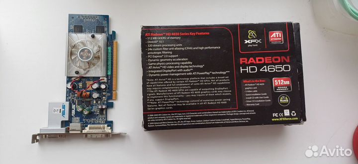 Видеокарта Radeon hd 4650