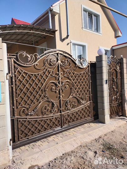 Кованные ворота