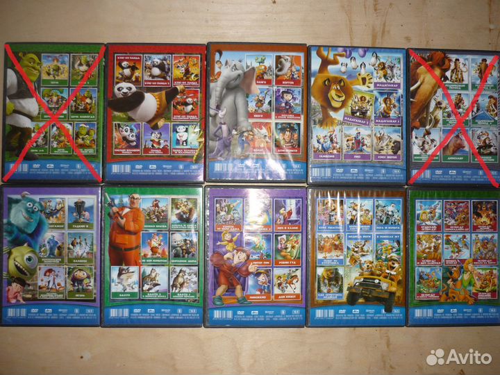 Мультфильмы на DVD