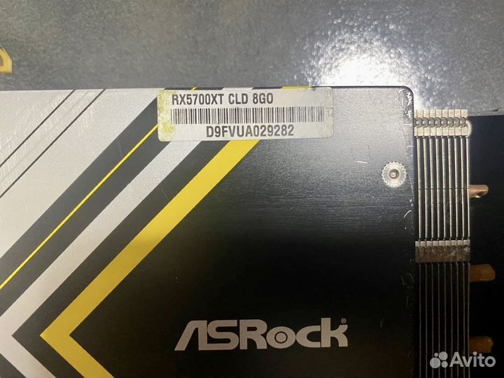 Asrock rx 5700 xt 8gb (на пломбах)