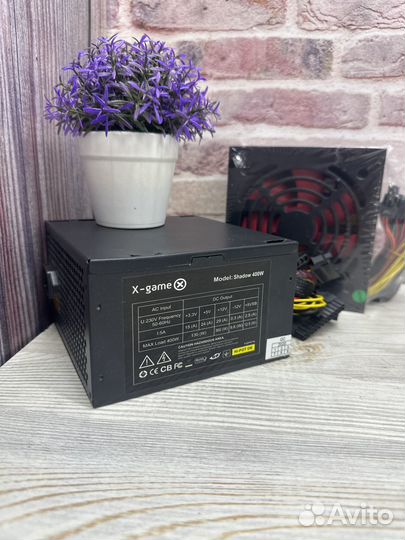 Блок питания X-game 400w 6pin