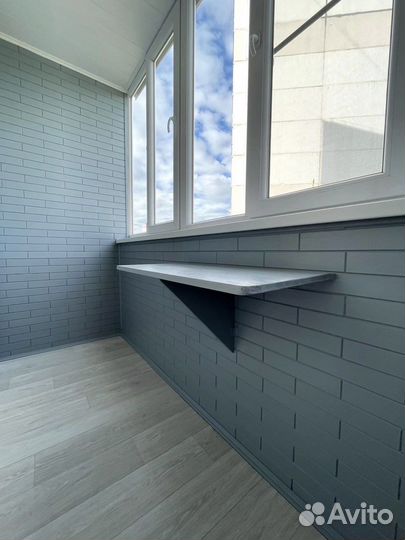 Отделка балкона, остекление, ремонт лоджий