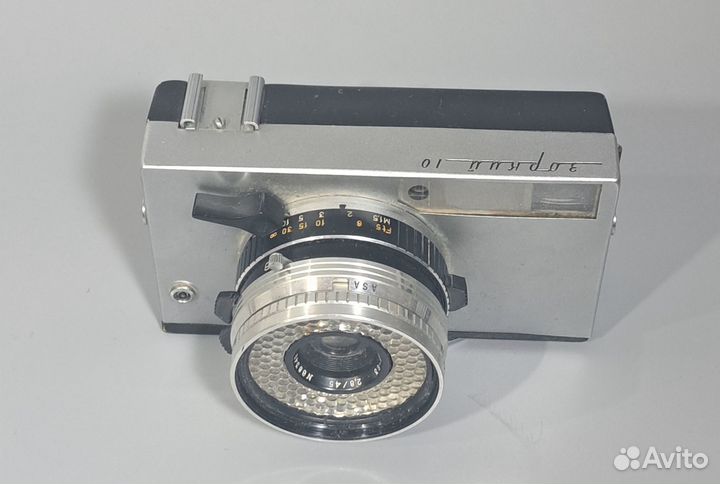 Фотоаппарат Зоркий 10 с фотовспышкой, СССР