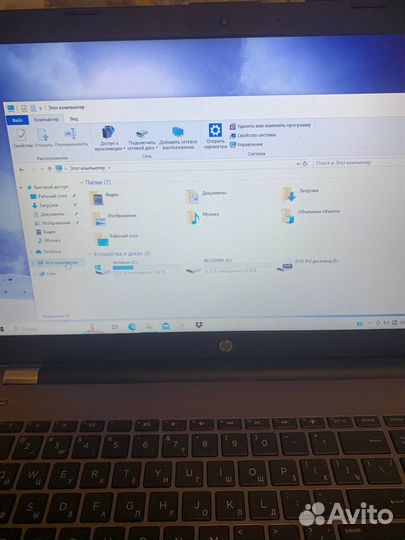 Ноутбук hp
