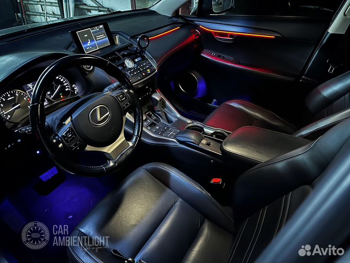 Подсветка салона автомобиля Lexus NX 15-20