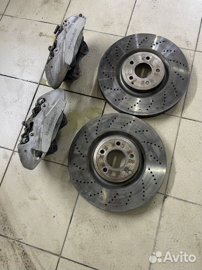 Суппорта brembo клодки диски 360мм CLS218