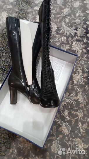 Сапоги кожа натуральная