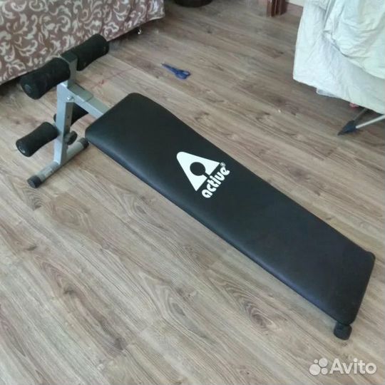 Скамья для пресса и спины бу