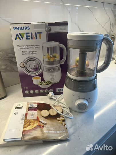 Пароварка-блендер philips Avent 4в1